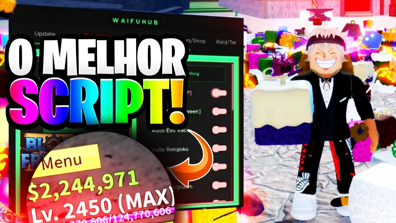 SAIU!!🤯 MELHOR SCRIPT BLOX FRUITS 🍎PRA CELULAR E PC & EXECUTOR