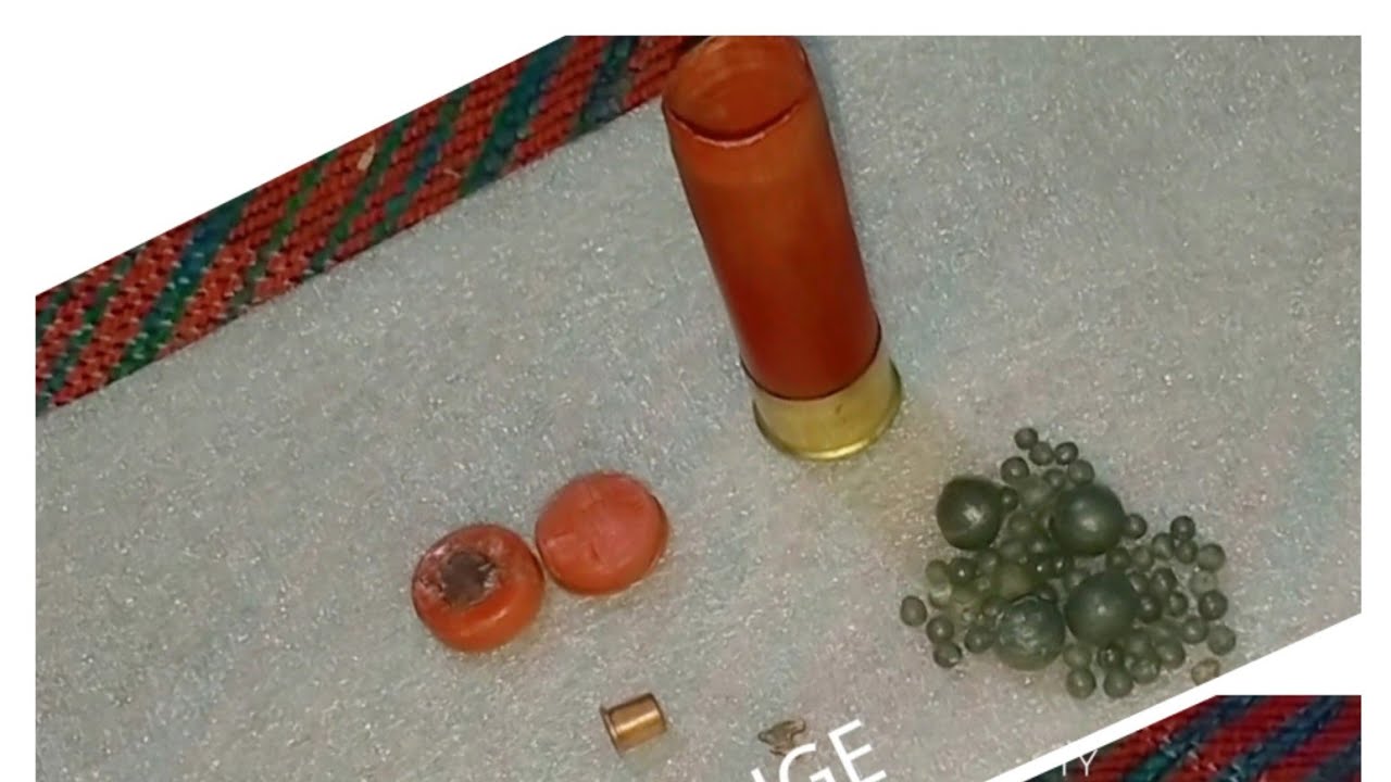 #12 GAUGE CARTRIDGE REFILL WITH BLACK POWDER|| KAMAL'S 12GAUGE|| - YouTube