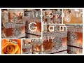 #DIYGlam Fire Opal and Silver DIY Glam Vanity Set | 4 New 2021 #GlamDIY Décor Ideas!