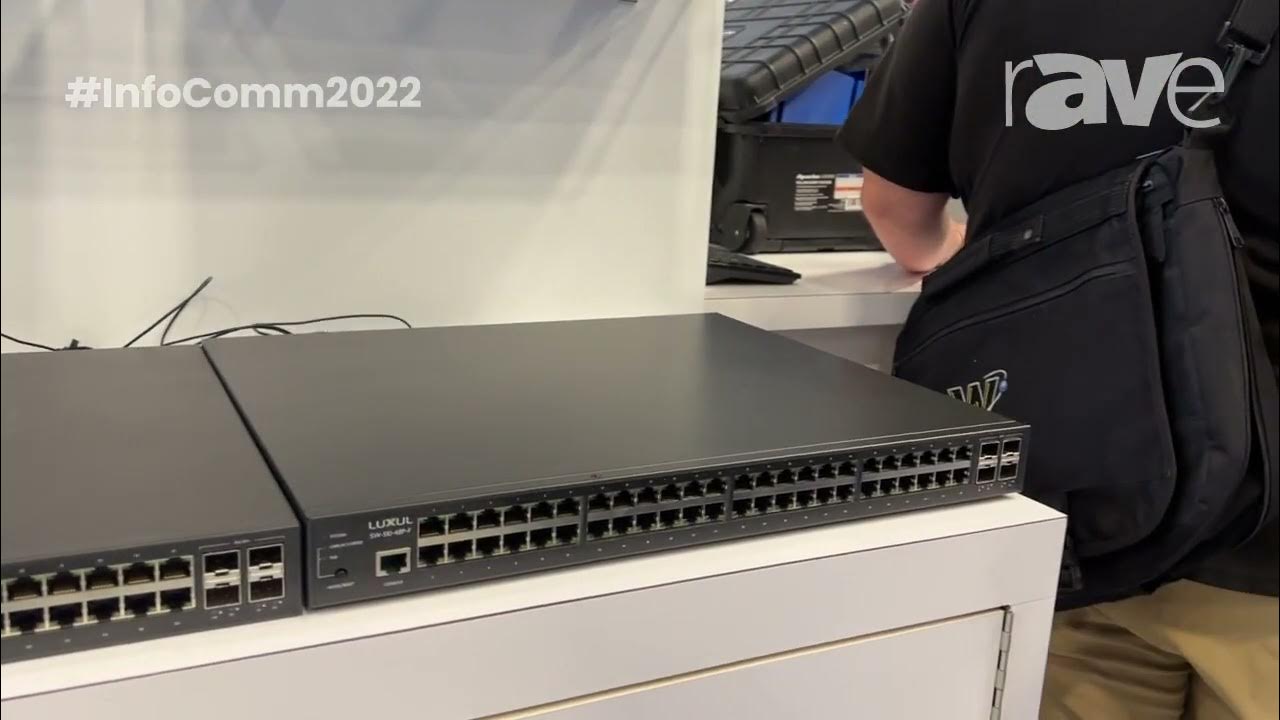 2022 Luxul Introduces 48Port AVoverIP Network Switches in