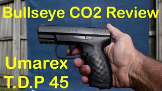 Umarex Tdp 45 Co2 Bb Pistol Review And Test Shooting 410 Fps