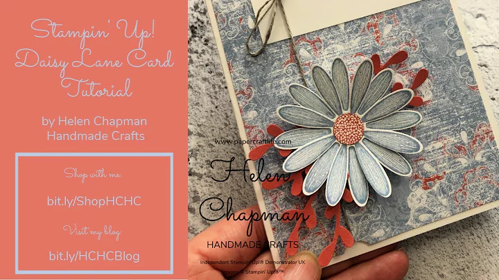 Stampin Up! Daisy Lane Card Tutorial by Helen Chap...