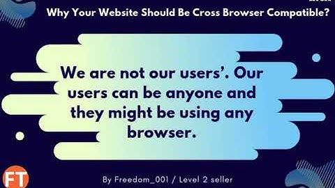 Web Programming - fix cross browser compatibility issues