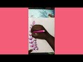 Easy Border Design Step by Step 🌸 | Rose Color Border Drawing Tutorial