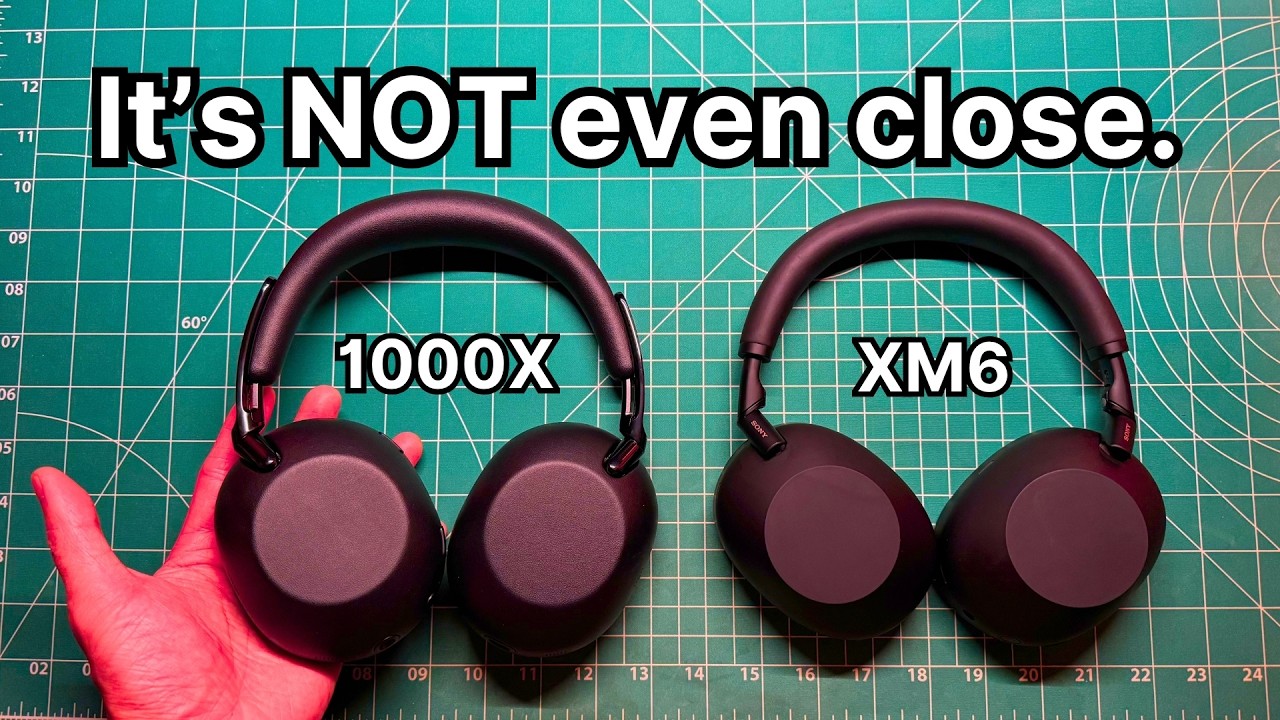 Sony 1000X Collexion vs XM6: It's NOT Even Close! - YouTube