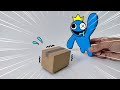 Funny rainbow friends blue rc toyeasy paper craft ideas in roblox rainbow friends