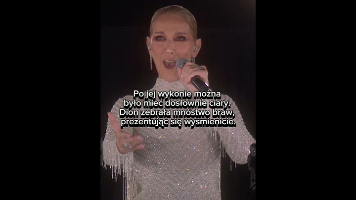 Celine Dion zachwyciła w Paryżu. Ciarki #paryż🇫🇷 #igrzyska #ceremonia #olympics