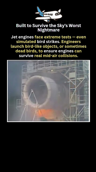 This Is What Happens When a Bird Hits a Jet Engine! #airplane #airindia #birds #new #plane #news