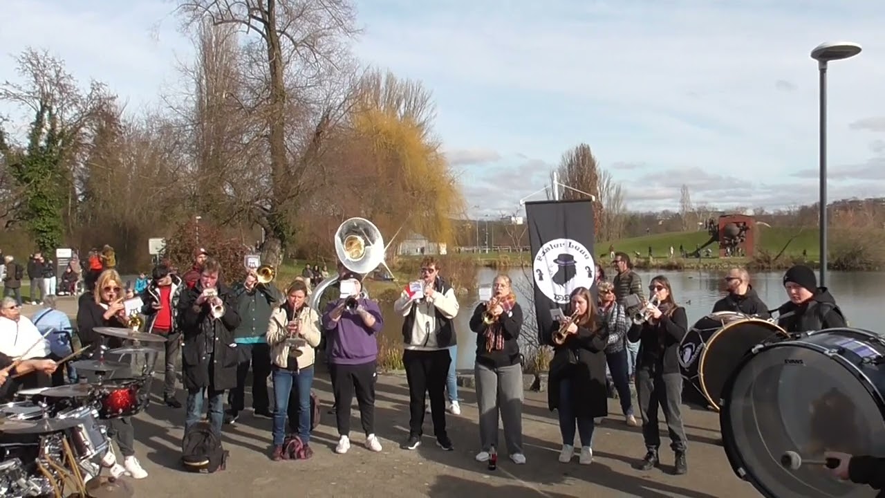 Guggemuusig Basler Leue (Marschprobe Grün 80/ 4.2.2024)