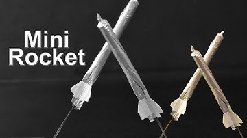 How To Make a Matchbox Rocket Launching Kit very simple