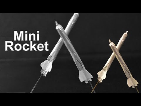 How To Make a Matchbox Rocket Launching Kit very simple