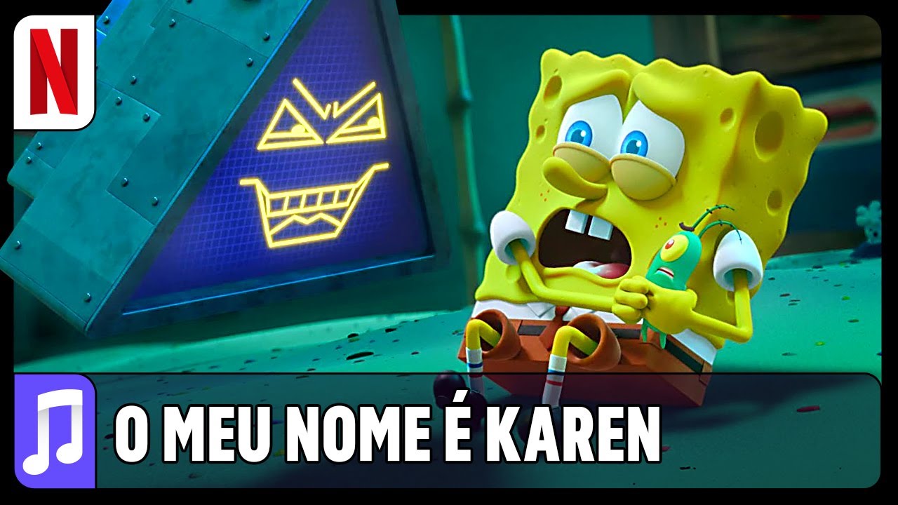 A MÚSICA DA KAREN! 🤖 Plankton: O Filme | Netflix Brasil