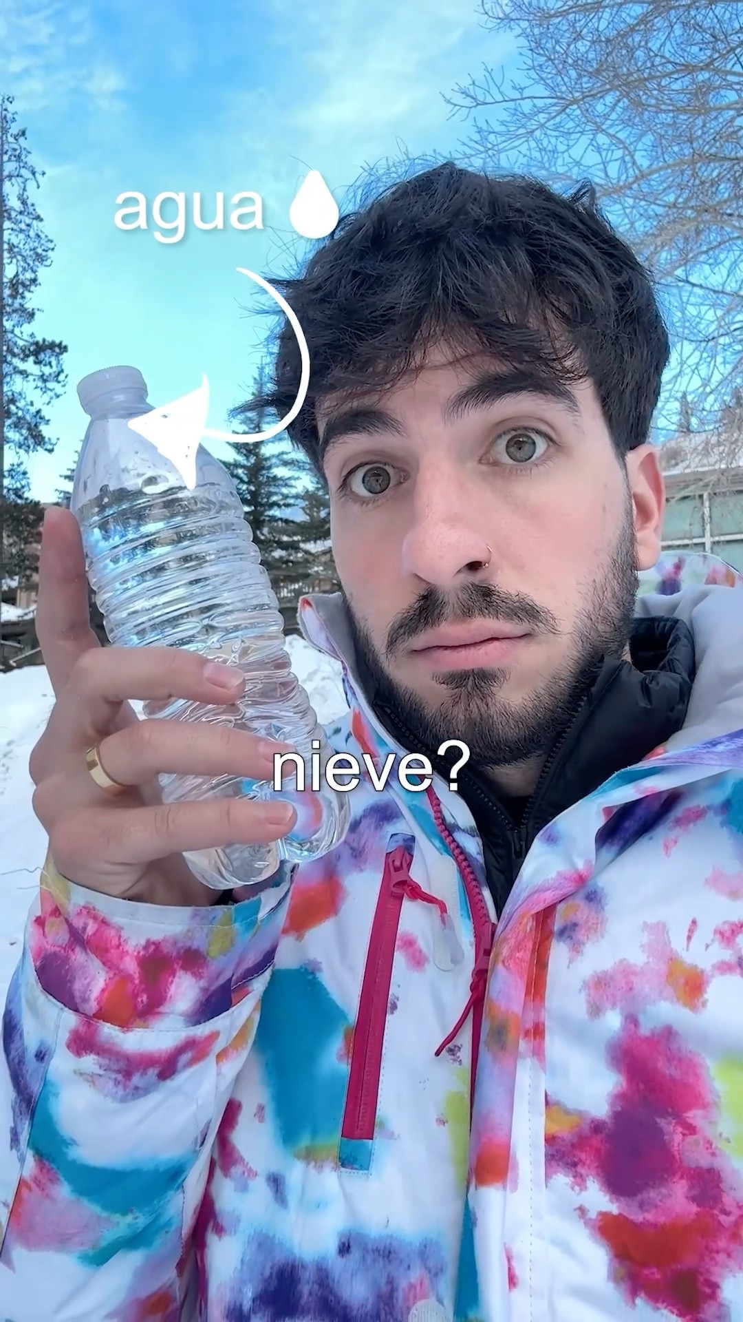 En cuánto tiempo se congela el agua en la nieve?