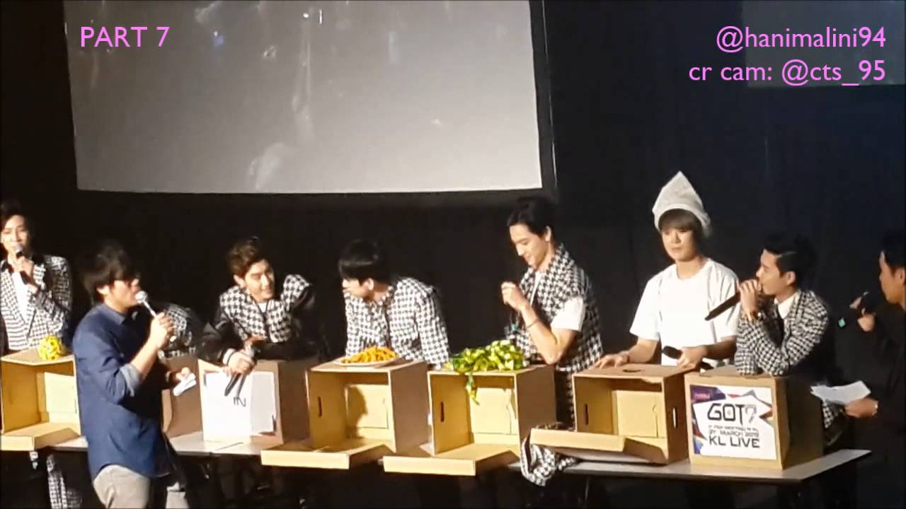 150321 PART 7 GOT7 - What's In The Box? (Fanmeeting in KL, Malaysia)