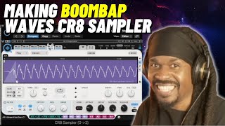 Made a Boom Bap Beat with only Waves CR8 Sampler