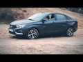 LADA VESTA покатушки по карьеру