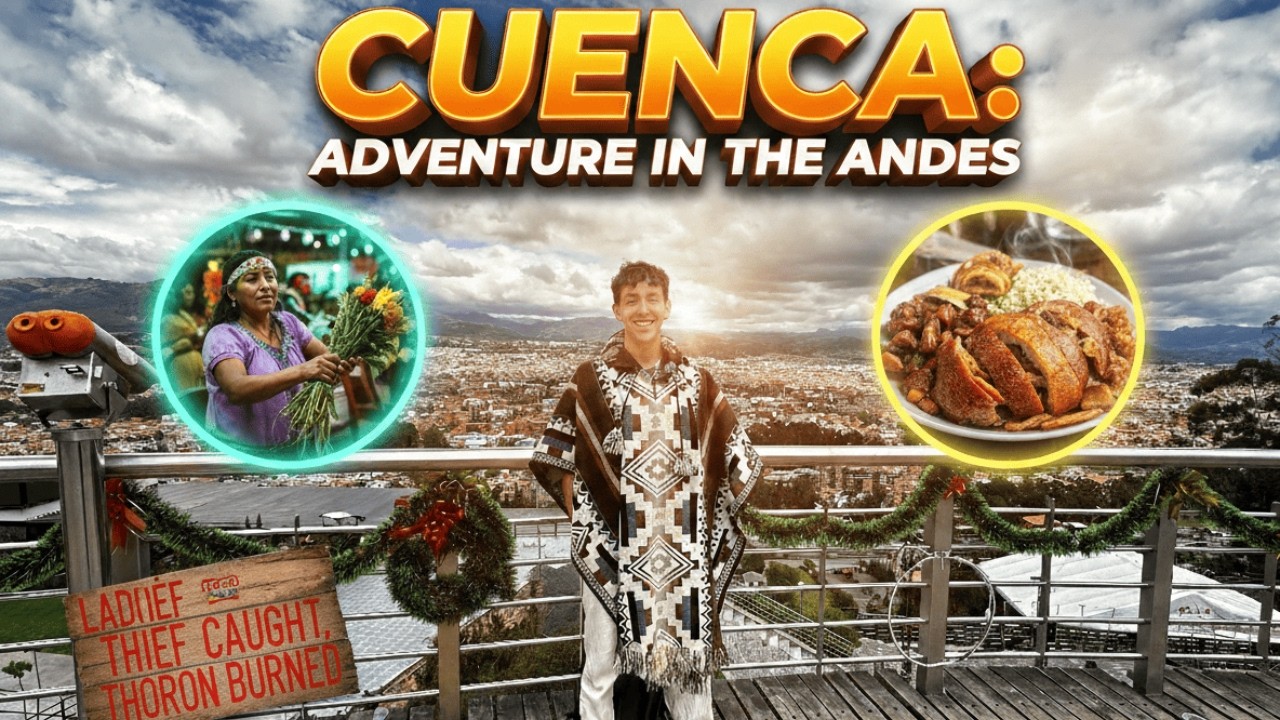 I got SLAPPED with herbs in Ecuador! 🌿 |  Best Things to do in CUENCA.