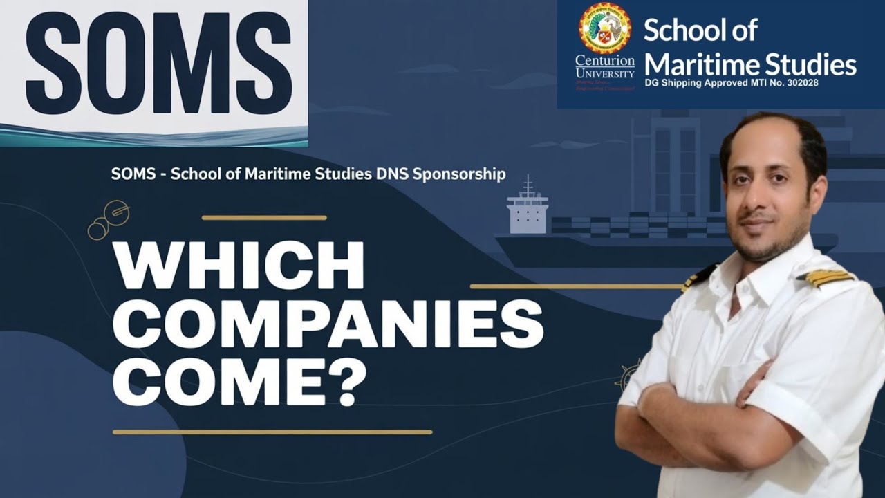 SOMS Sponsorship Companies | Centurion University Maritime Placements