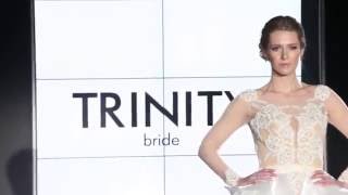 Показ весенней коллекции TRINITY bride 2016 на свадебной выставке Wedding Fashion Moscow