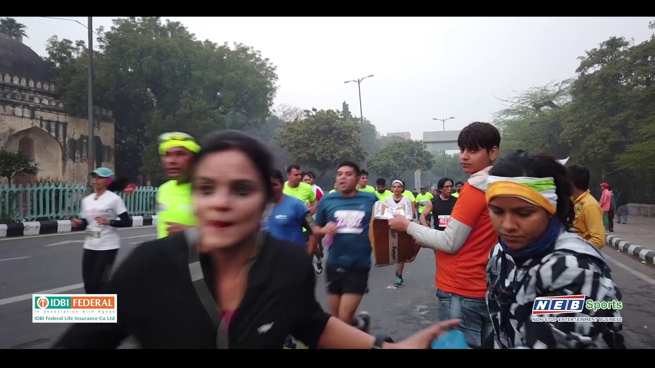 Idbi Federal Life Insurance New Delhi Marathon 2020 Youtube