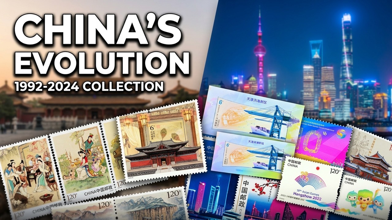 Stamps of China: 1992 to 2024 Collection｜1992-2024中国邮票大全