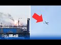 Ukrainian drones blow up one of Russia’s biggest oil refineries at Ryazan in brazen drone attack