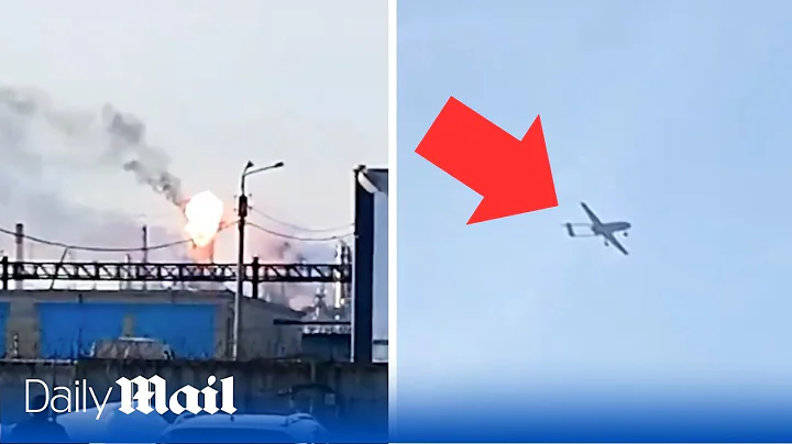 Ukrainian drones blow up one of Russia’s biggest oil refineries at Ryazan in brazen drone attack - DayDayNews
