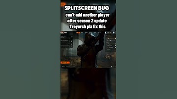 BO6 New Season 2 huge Bug with Splitscreen cant add another player #Activision #treyarch fix this