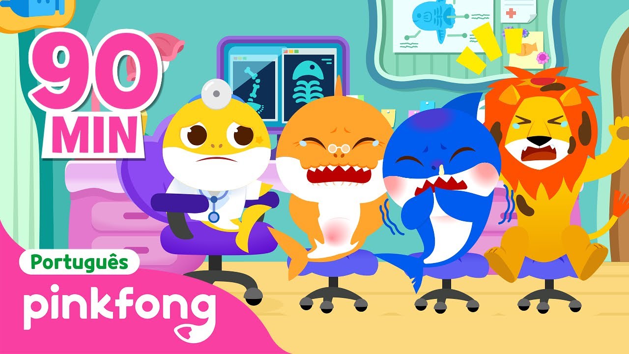 [TV] Esconde-Esconde com a Família Tubarão | +Completo |Pinkfong, Bebê Tubarão!Canções para Crianças