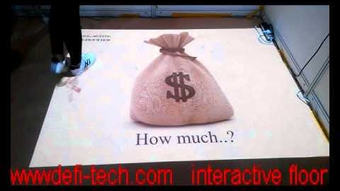 interactive floor effect