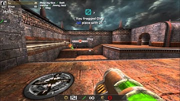 Quake Live Instagib. 86% accuracy