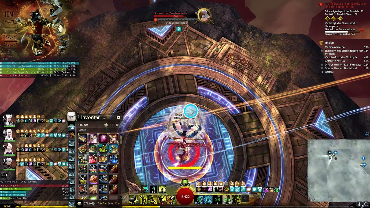 Gw2: Clever Mechanism [CM] Skorvald 56s | 25th May Patch | Soulbeast