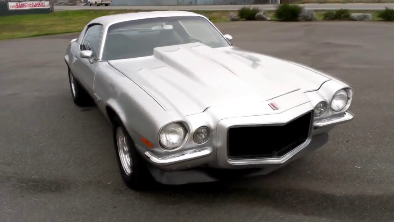 1972 Chevy Camaro RS - YouTube