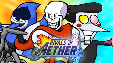 Rivals of Aether Workshop: Triple Character Showcase #7 (Lancer, Papyrus, Spamton)