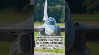 South Korea's FA-50 Light Fighter #militaryaircraft #fa50 #paffalcons