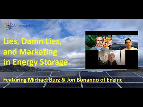 Lies, Damn Lies, & Marketing in Energy Storage Systems