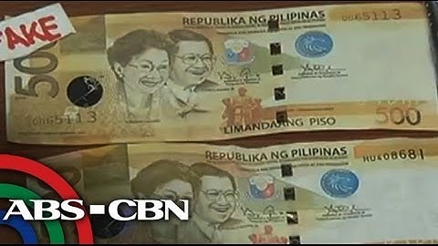 How to spot fake money