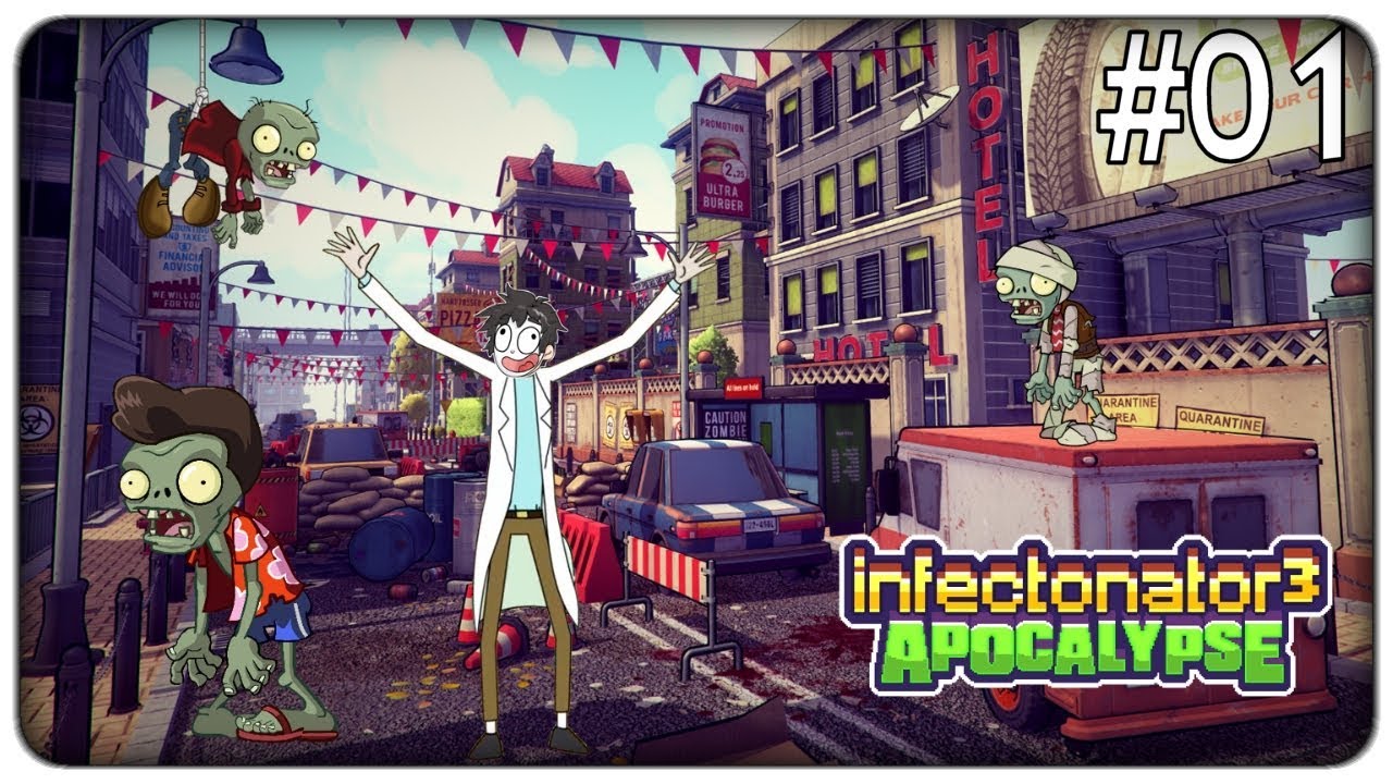 giochi uniti DISTRUGGIAMO IL MONDO CON I NOSTRI ZOMBIE | Infectonator 3 - ep. 01 [ITA]