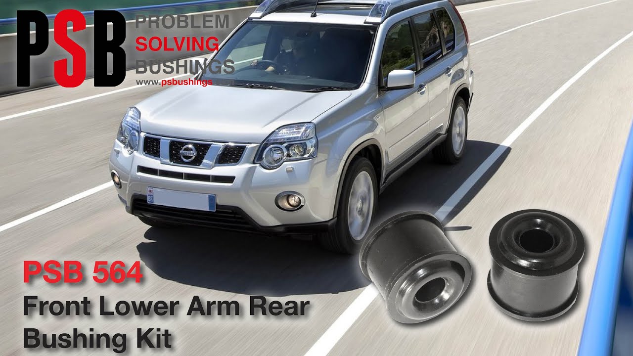 Nissan Xtrail T30 Front Lower Arm Rear Bushing Installation PSB 564 YouTube