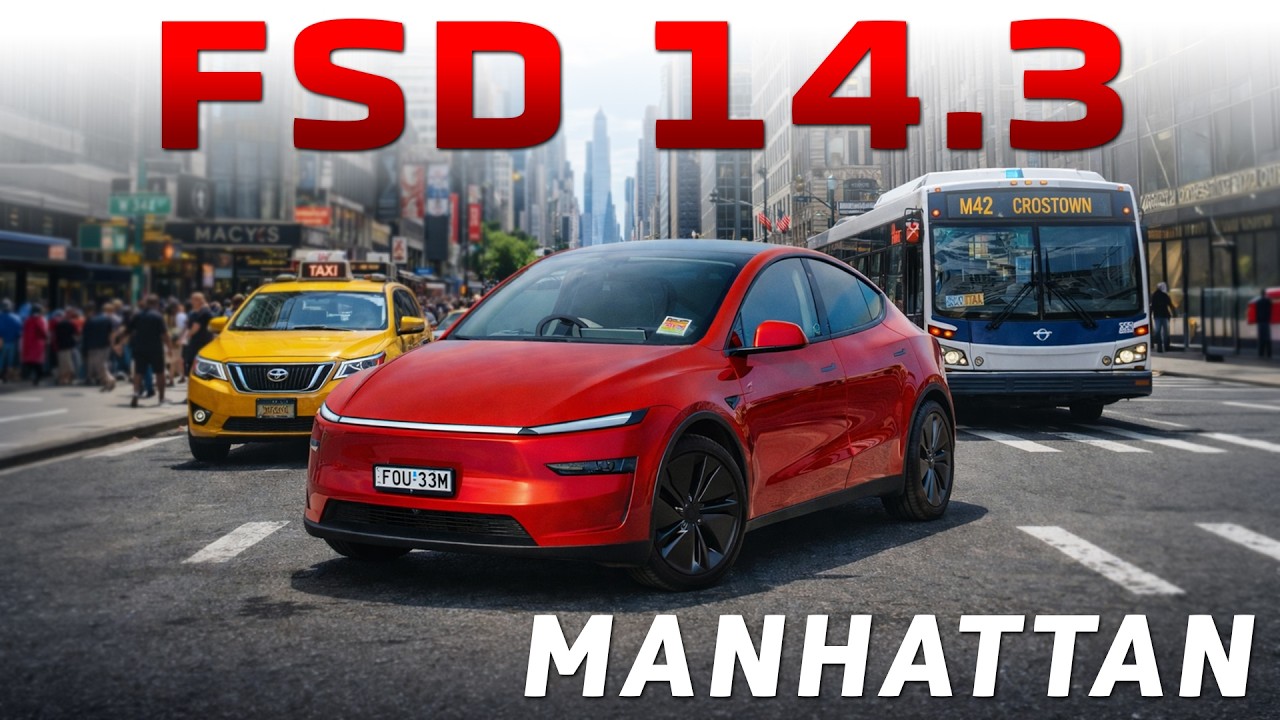 Can FSD 14.3 Navigate Manhattan? - Shocking Results!