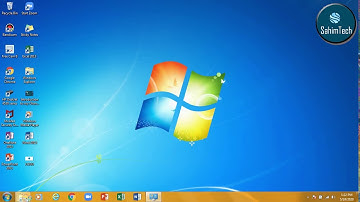 How to change your windows, Start-menu and Taskbar color of your computer in Windows 7