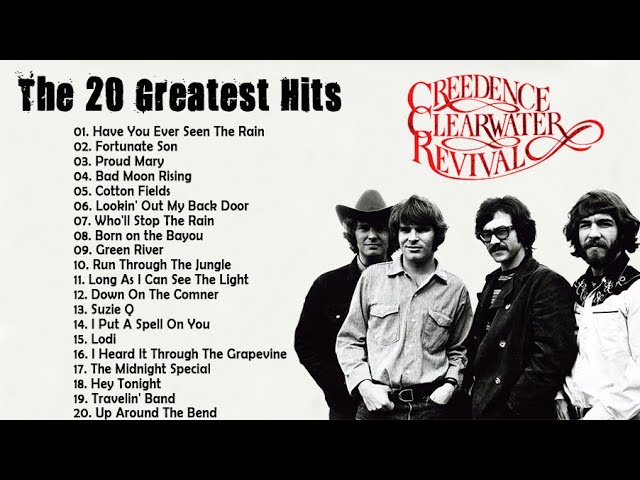 CCR Greatest Hits Full Album With Lyrics - The Best of CCR  With Lyrics- CCR Love Songs Ever class=