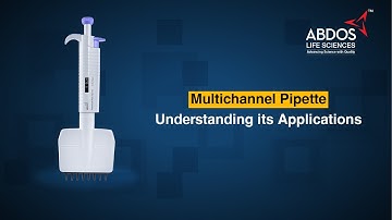Adjustable Multichannel Pipettes from Abdos are easy-to-use and help in seamless liquid handling.