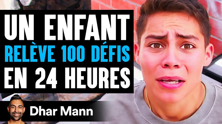Un Enfant RELÈVE 100 DÉFIS En 24 Heures | Dhar Mann Studios