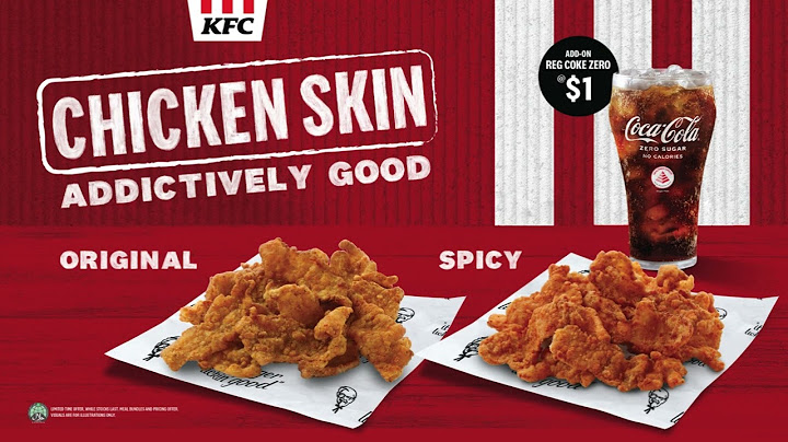 KFC Chicken Skin