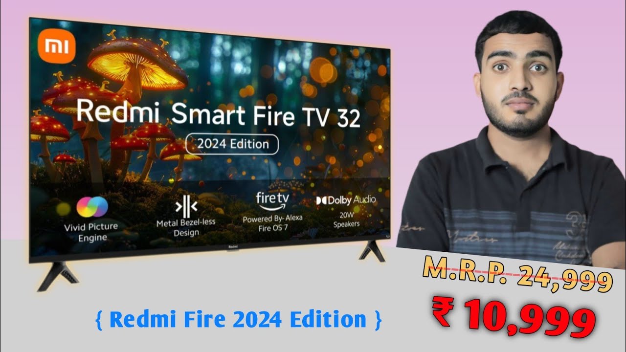 Redmi smart Fire Tv 32 inch REVIEW | Best tv in India 2024 | Redmi ...