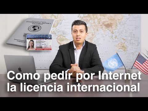 Video: ¿Cómo licencia de conducir internacional?