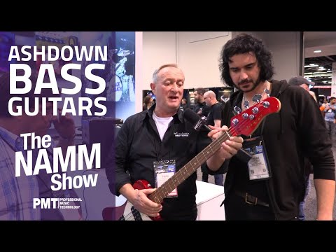 ashdown-bass-guitars-by-dan-lakin,-heads,-cabs-&-pedals-|-namm-2020