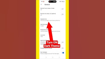 Youtube Me Dark Theme ON Kaise Kare | How To Turn ON Dark Theme On YouTube #shorts #viral #techayush