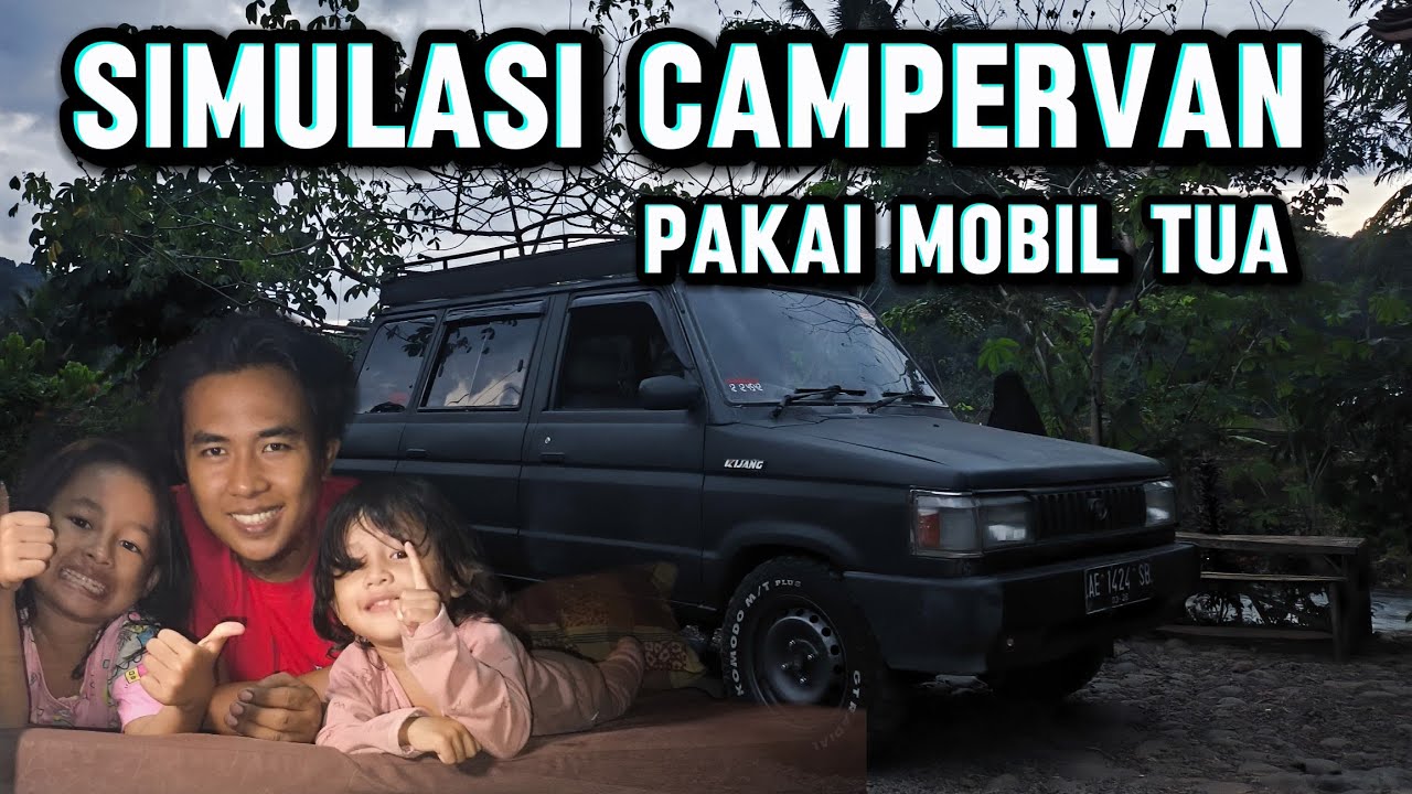 SIMULASI TES CAMPERVAN #motuba #kijanglovers dari roda 2 3 sampai 4